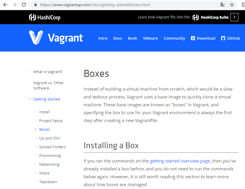 vagrant box search